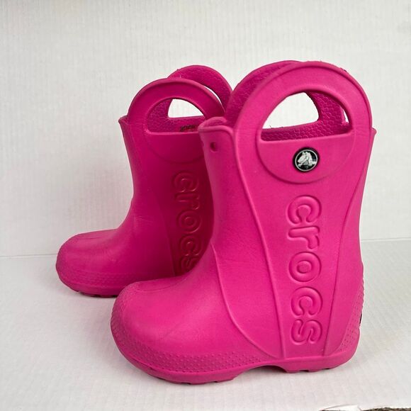 Crocs Handle It Rain Casual Boots size Childs 10 - Picture 4 of 9